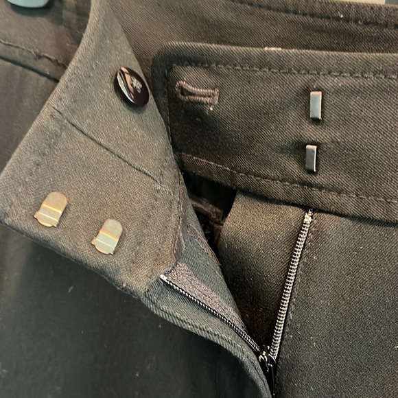 ANN TAYLOR LINDSAY work slacks size 2 long GUC thick - Picture 8 of 10